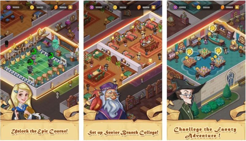 idle magic school gameplay e1630206206440