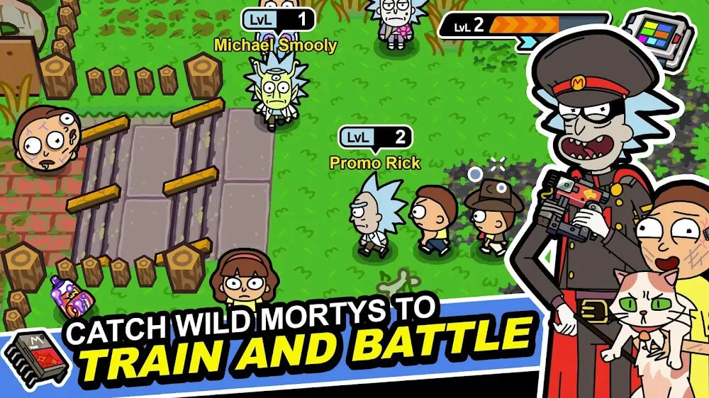 rick and morty pocket mortys 3