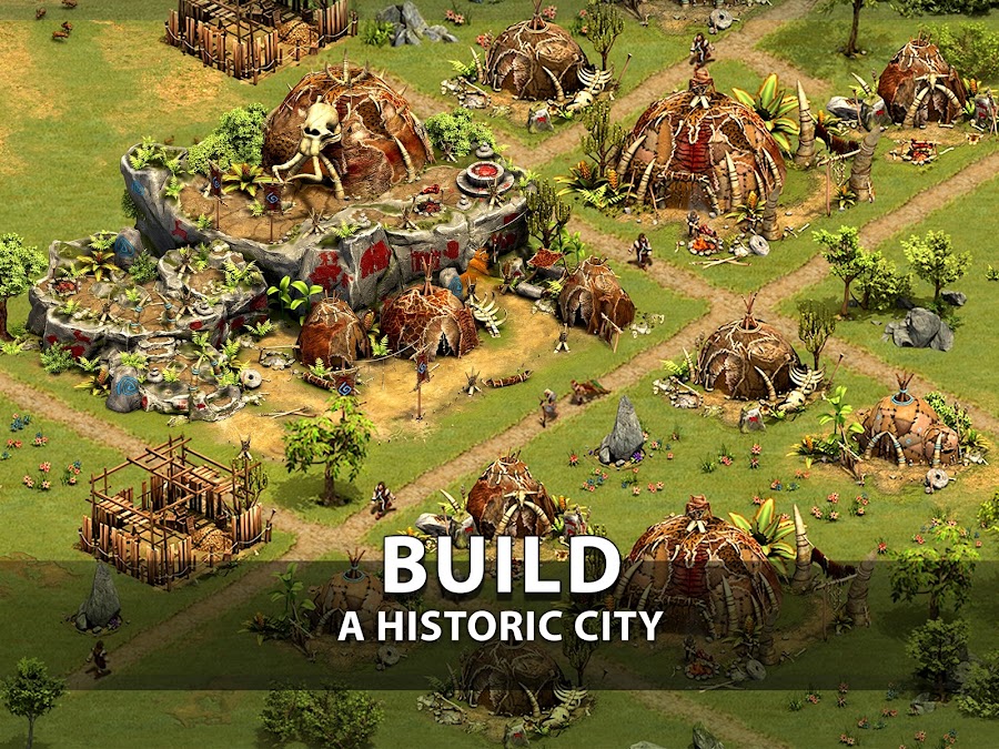 forge of empires build a city